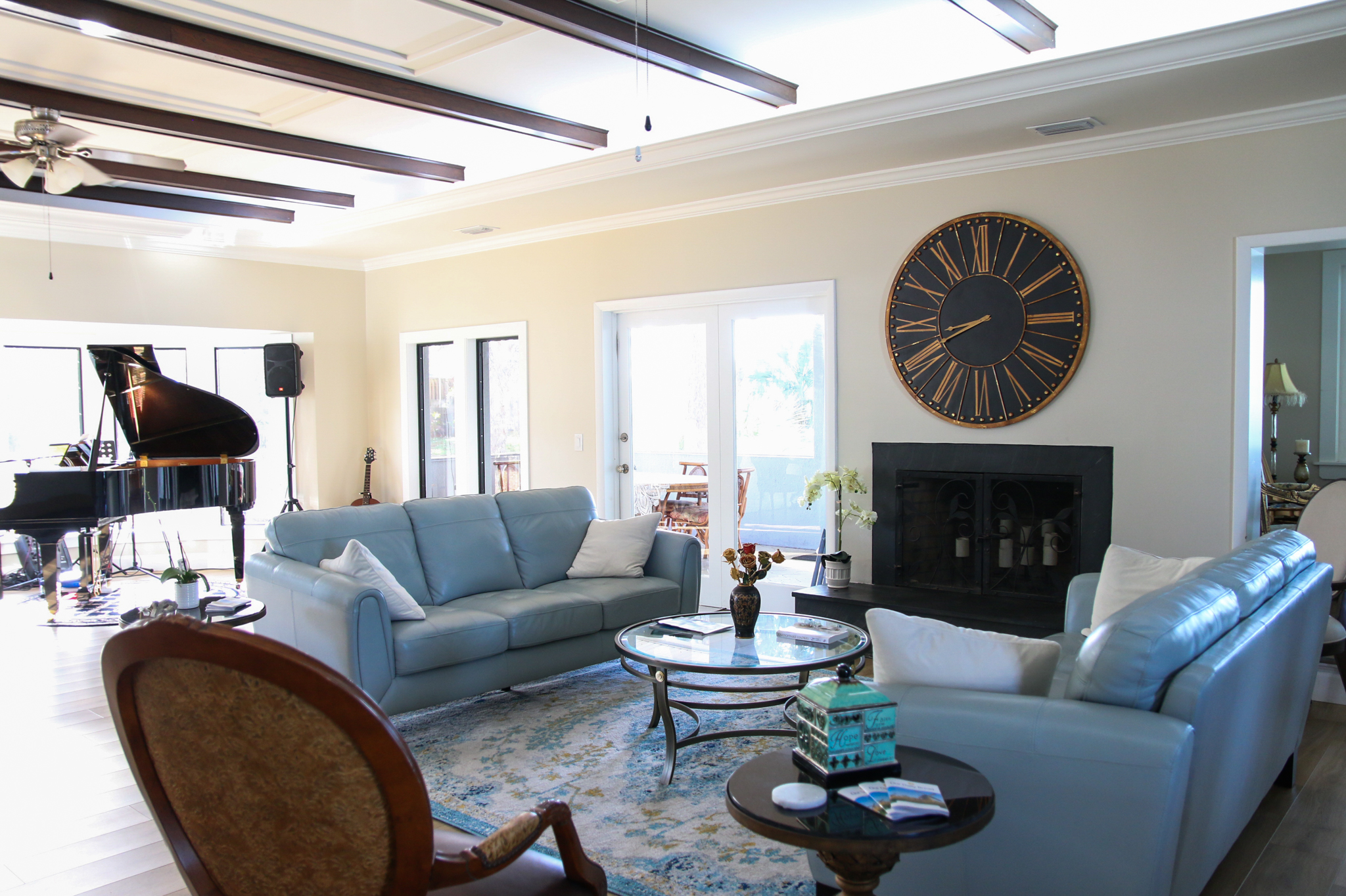 Ocean view at the Wings of Grace retreat property